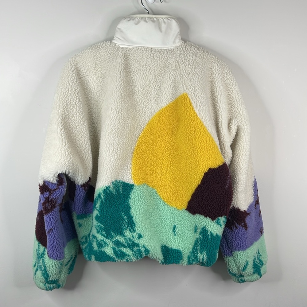 FP Movement Hit the Slopes Printed Jacket Sunrise Summit Ivory Combo Size XS - Picture 9 of 12